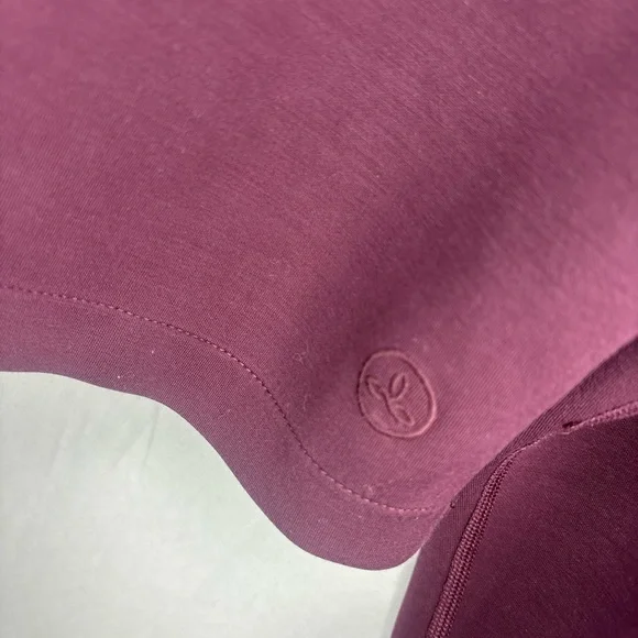 Prana Maroon Quarter-Zip Top #132 - Picture 7 of 10